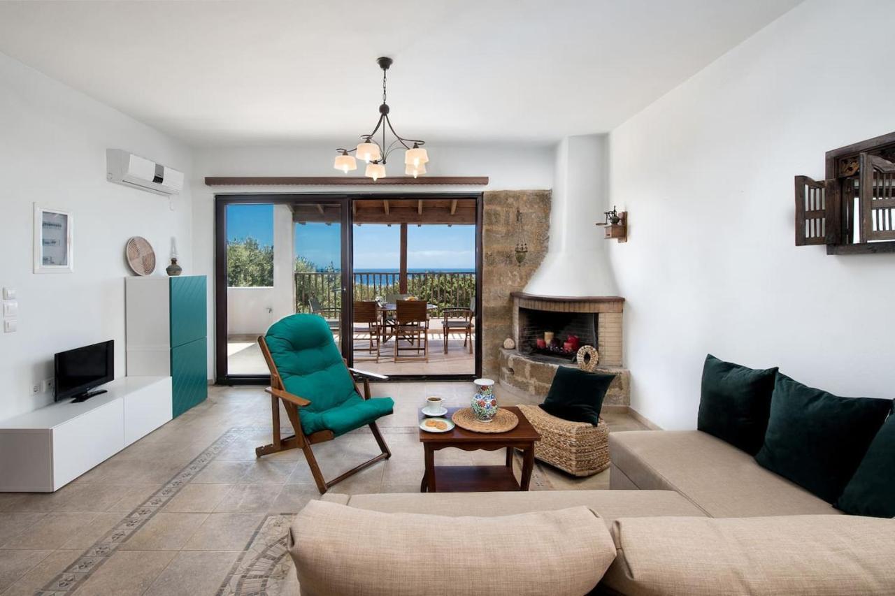 Cedrus And Sea, Beachfront House, Gennadi, Rhodes מראה חיצוני תמונה